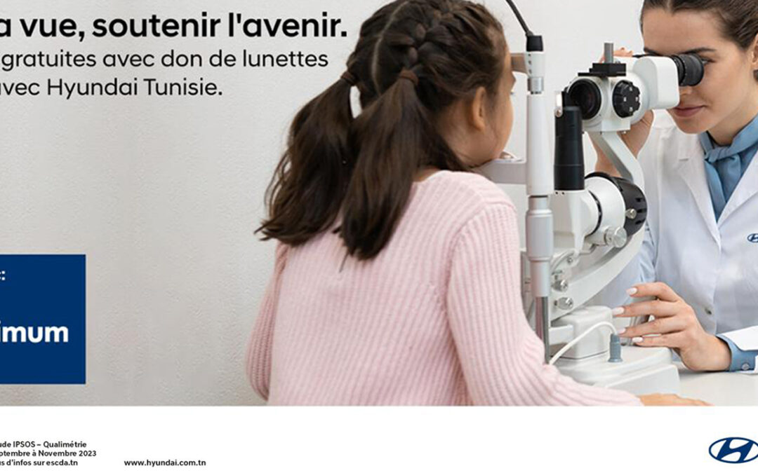 Hyundai Tunisie : Agir pour un avenir brillant grâce à la santé visuelle des enfants