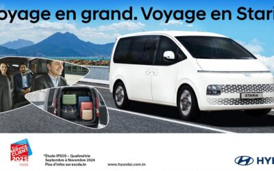 La Hyundai STARIA 9 Places une expérience unique : Hyundai Tunisie lance la 2ème édition de son Roadshow national dédié au transport collectif