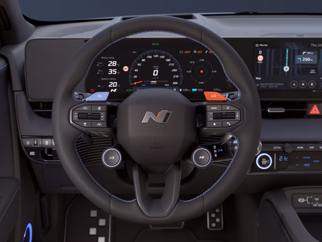 Hyundai IONIQ 5 N volant N Hyundai IONIQ 5 N volant N