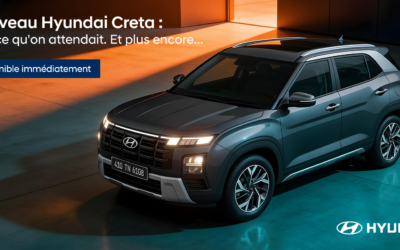 Le Nouveau Hyundai CRETA: le SUV urbain moderne désormais disponible en Tunisie